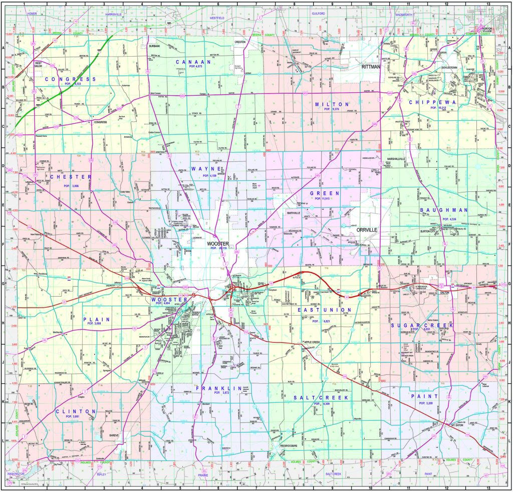 County Map – Wayne County Engineer's Office