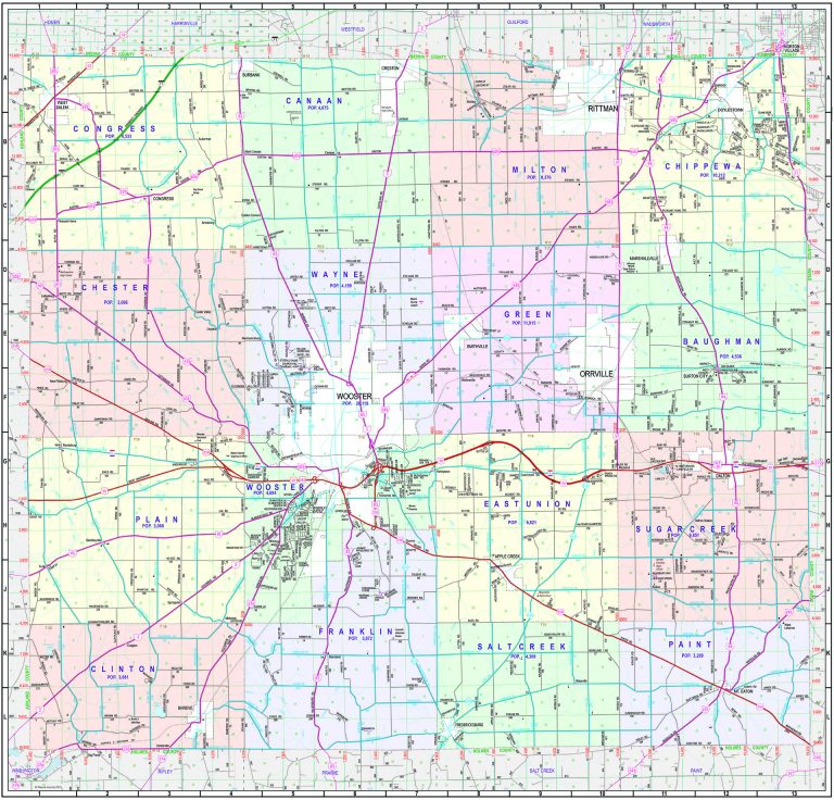 County Map – Wayne County Engineer's Office